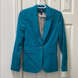 NWOT H&M Teal Women's Blazer